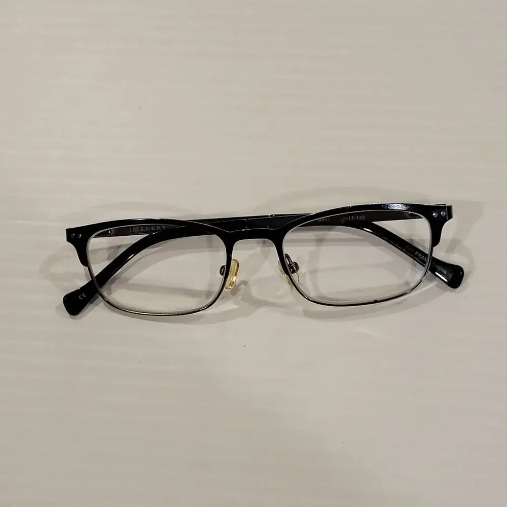 LUCKY BRAND L504 Navy Eyeglasses Frame 48x17x135